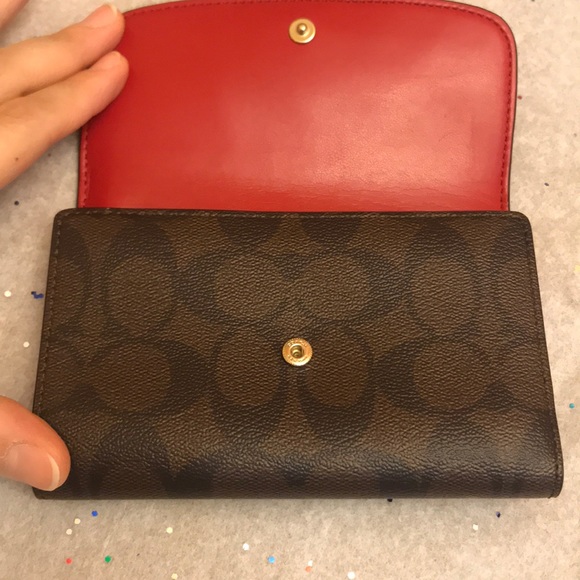 Coach Medium Envelope Wallet Brand New - Picture 4 of 8